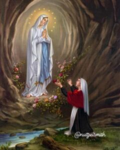 Fejring af Jomfru Maria, som lover sin særlige beskyttelse og nådegaver for de der beder hendes rosenkrans andægtigt.